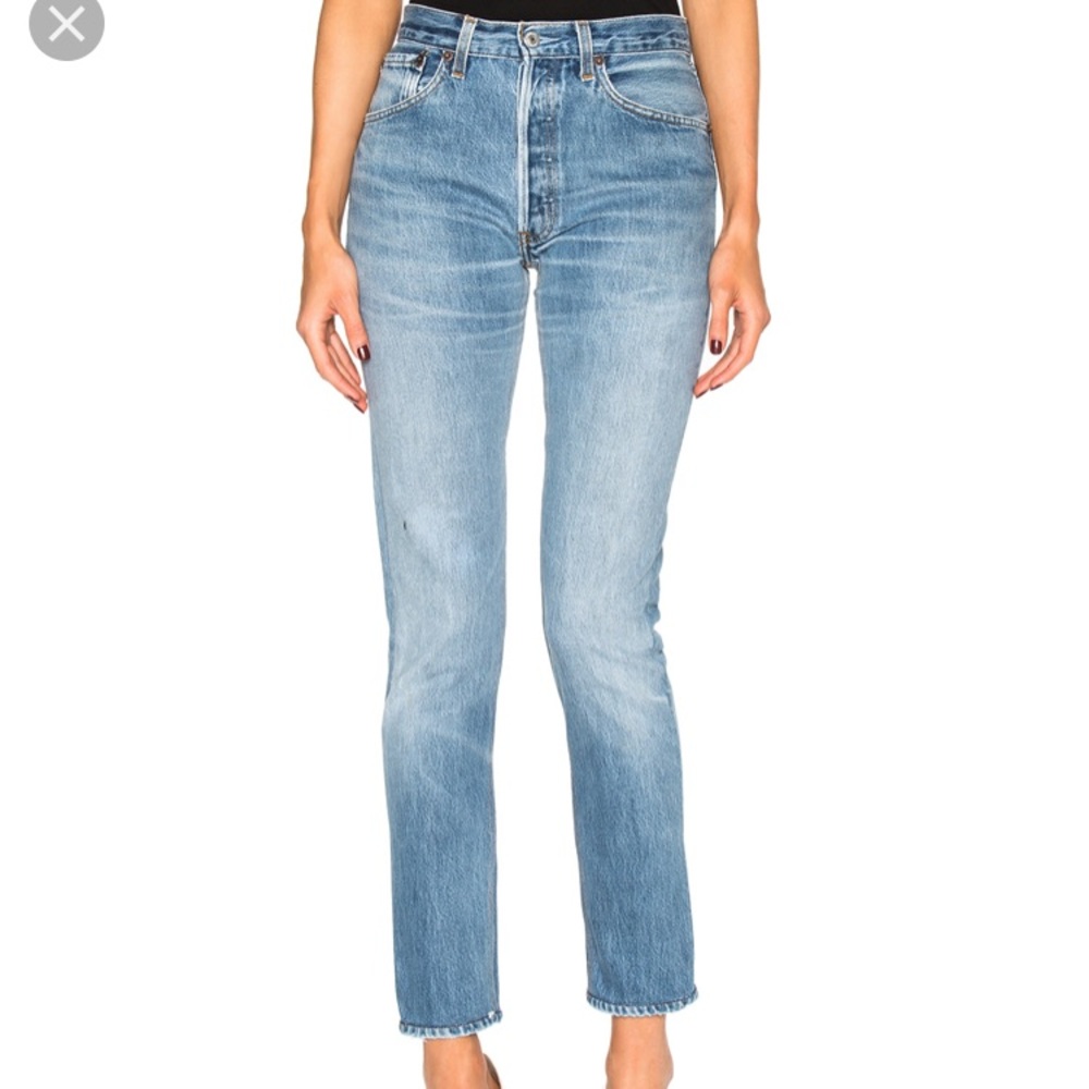 RE/DONE X HANES BRAND NEW JEANS